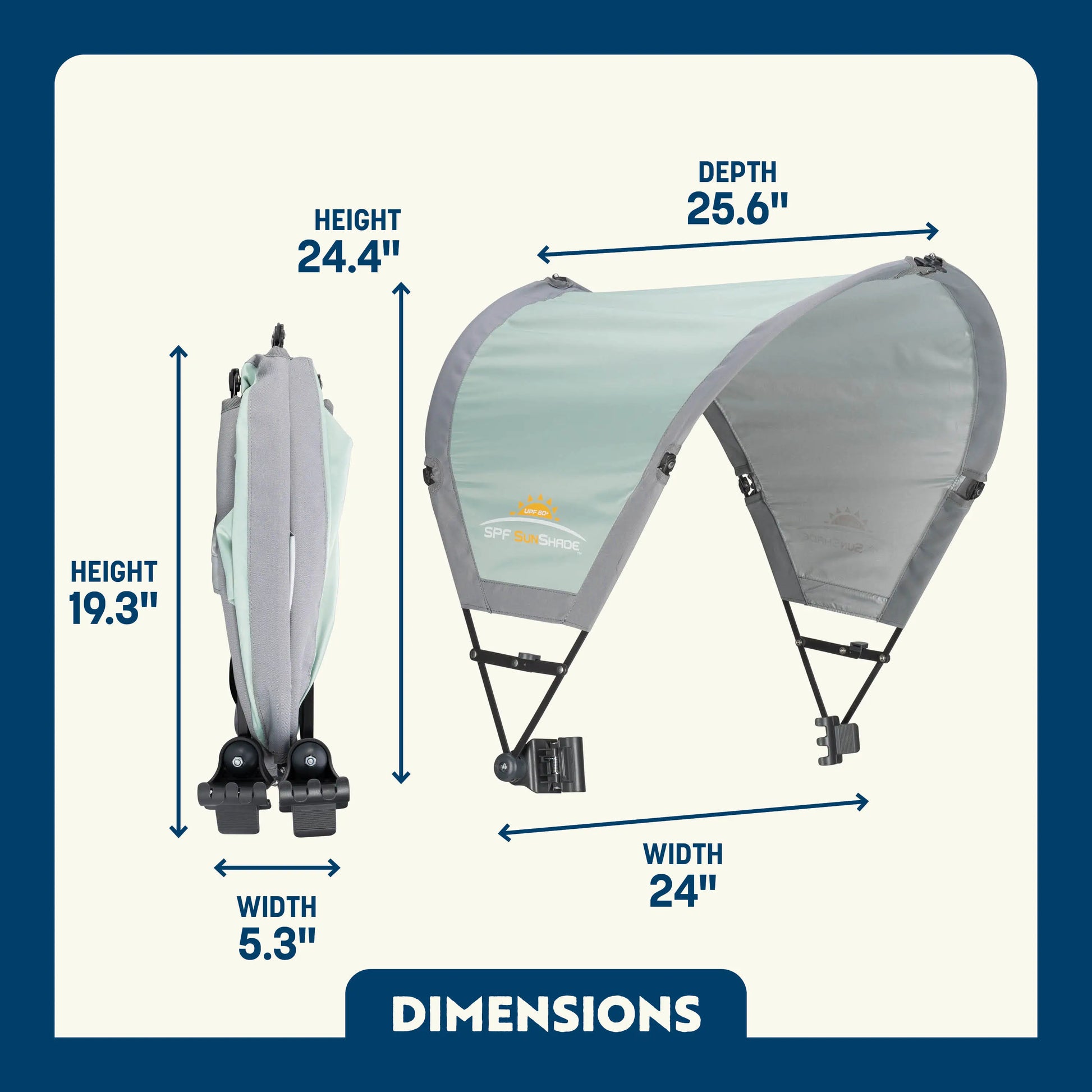 SunShade Accessory - Pastel Green